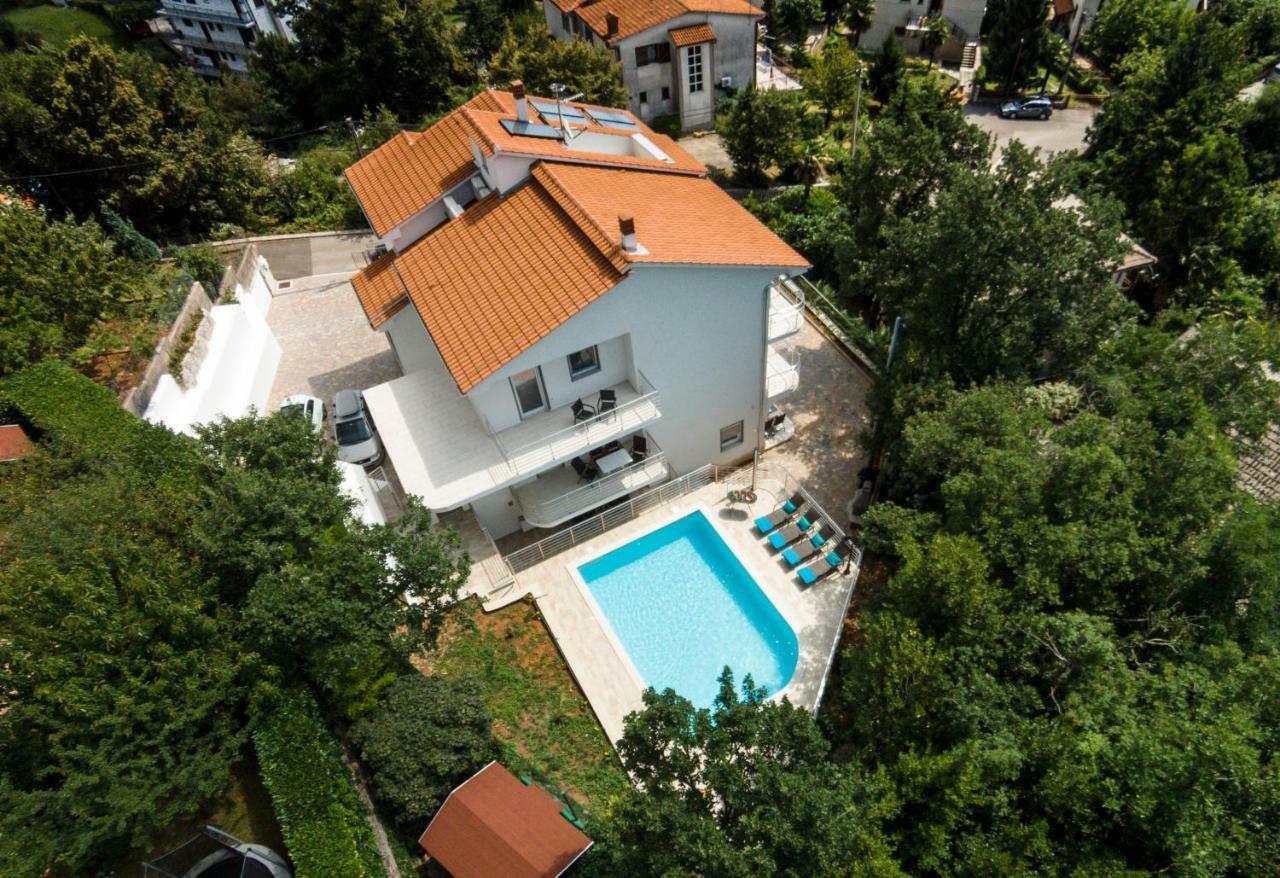 Villa Dragi With Pool, Sauna, & Whirlpool Abbázia Kültér fotó