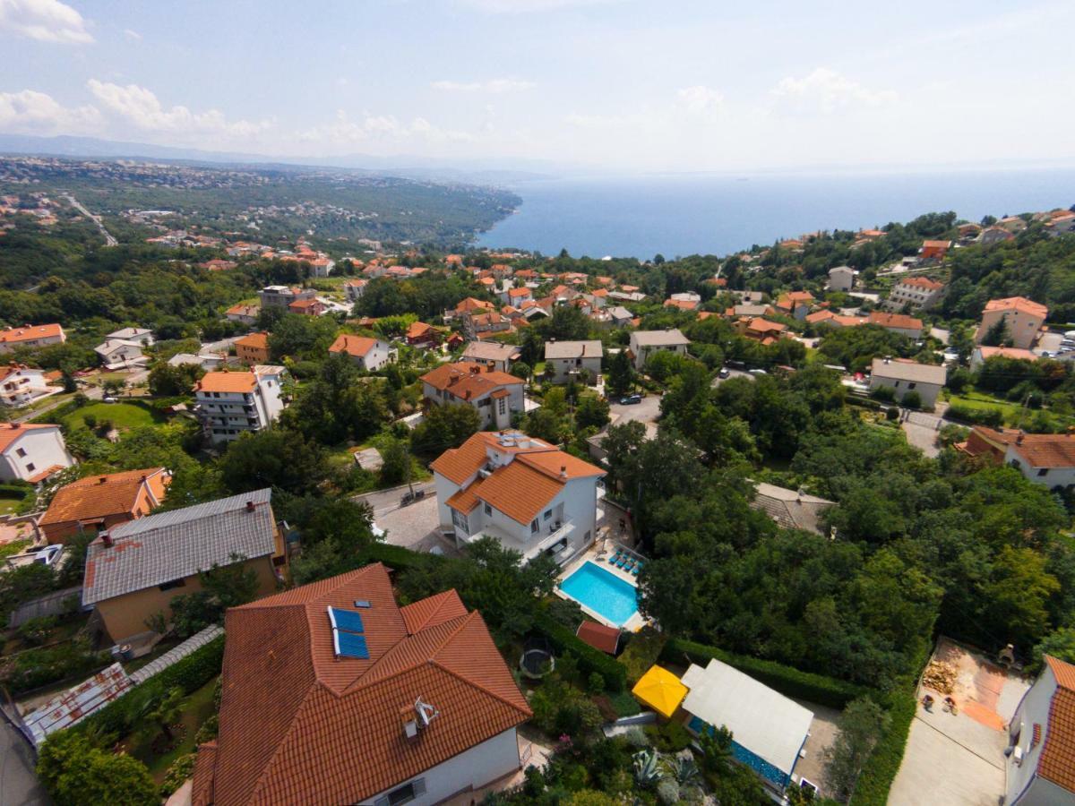Villa Dragi With Pool, Sauna, & Whirlpool Abbázia Kültér fotó